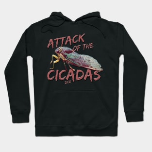 Cicadas: Attack of the Cicada 2021 (Dark) Hoodie